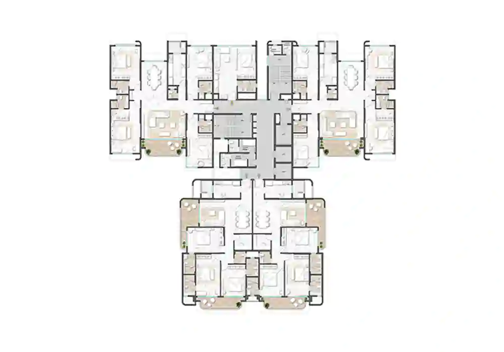 Floorplan Wing B